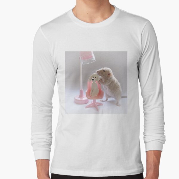 Working at the Hairdressers (doing a perm) Long Sleeve T-Shirt