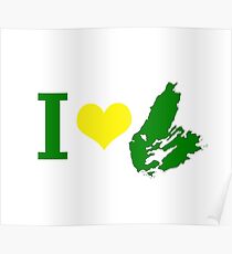 I Heart Cape Breton Poster