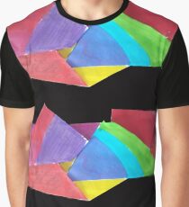 crumpled coloure Graphic T-Shirt