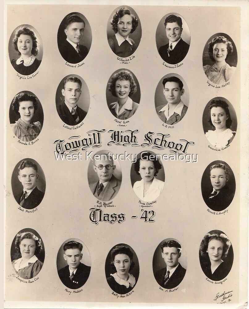 "1942, Cowgill High School, Caldwell County, Missouri" by West Kentucky
