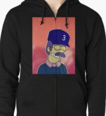 Diddly Book Zipped Hoodie