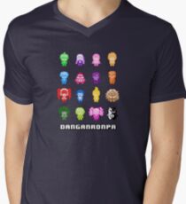 Pixelated Despair Men's V-Neck T-Shirt