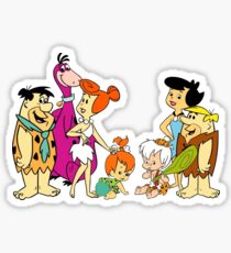 all familly Fred Flintstone Sticker
