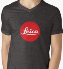 Leica Logo Men's V-Neck T-Shirt