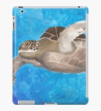 Turtle on an ocean adventure iPad Case/Skin