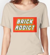 BRICK ADDICT Women's Relaxed Fit T-Shirt