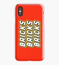 BRICKS BRICKS BRICKS, by Customize My Minifig iPhone Case/Skin