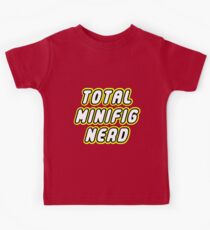 TOTAL MINIFIG NERD Kids Tee