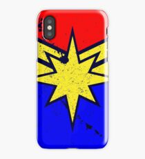 Distressed Super Heroine Case iPhone Case