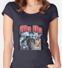 Chief keef glo up shirt Women's Fitted Scoop T-Shirt