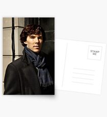 Sherlock at 221B Postcards