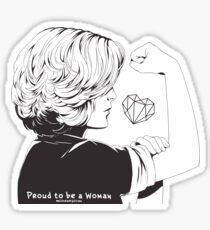 Proud To Be A Woman Sticker