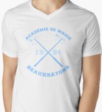 Beauxbatons School Logo Men's V-Neck T-Shirt