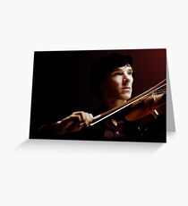 Violinist Greeting Card