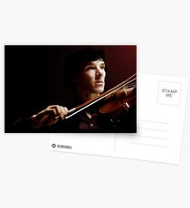 Violinist Postcards