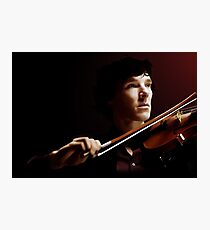 Violinist Photographic Print