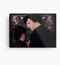 You flirted with Sherlock Holmes? Metal Print