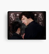 You flirted with Sherlock Holmes? Canvas Print