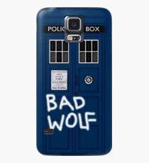 Police Public Call Box (w/ Bad Wolf) Case/Skin for Samsung Galaxy