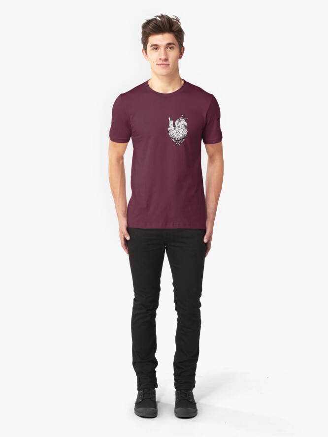 Alternate view of Falling Apart Slim Fit T-Shirt