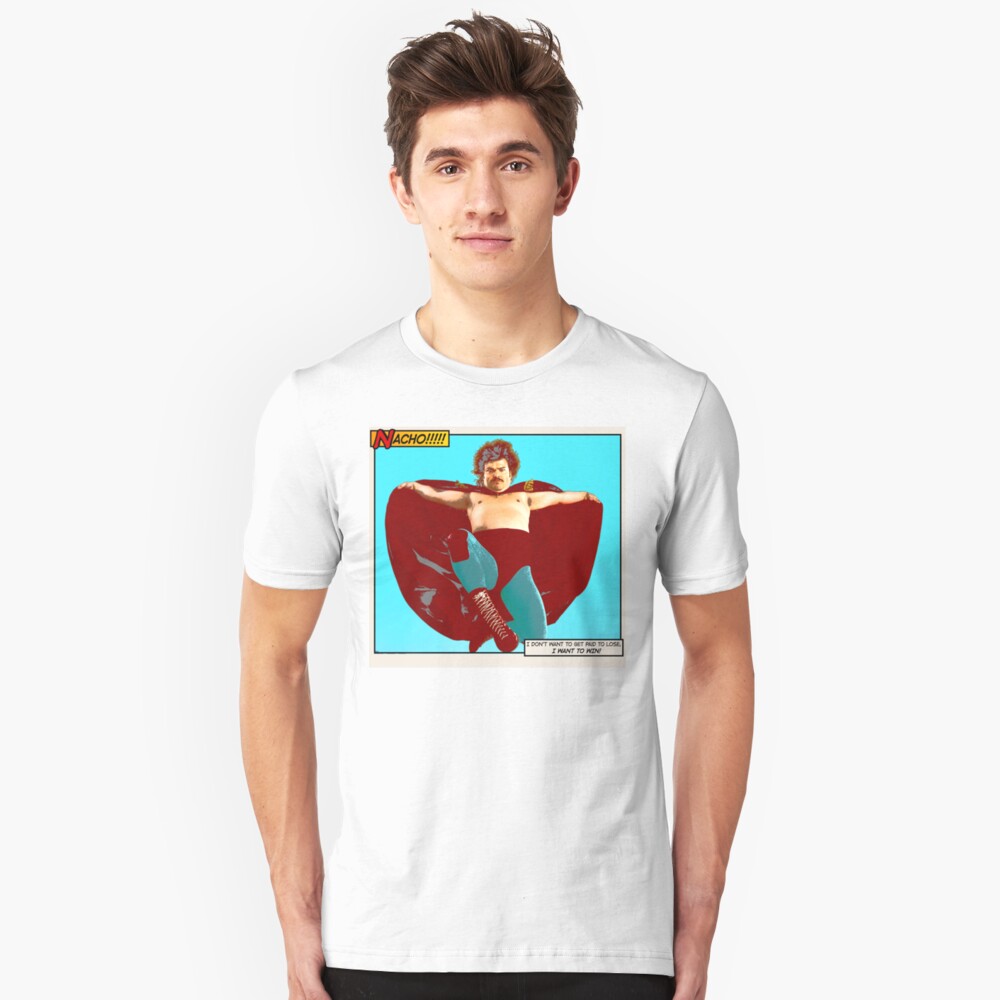 nacho libre white shirt