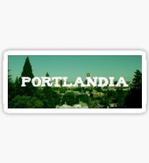portlandia: logo Sticker