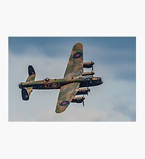 Avro Lancaster Bomber Photographic Print