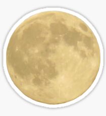 Beautiful Full Moon Sticker