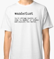 Camiseta clásica Pasión de viajar
