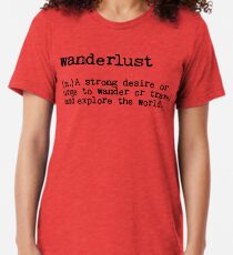 Camiseta de tejido mixto Pasión de viajar