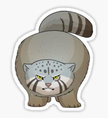 Pallas Cat Defensive Sticker