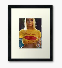 FEELIN FINE -WET HOT SUMMER Framed Print