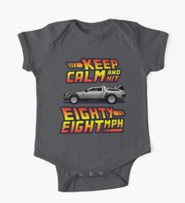 Keep Calm and Hit Eighty-Eight MPH One Piece - Short Sleeve