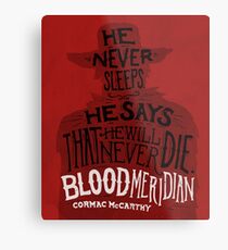 Lienzo metálico Blood Meridian Lámina