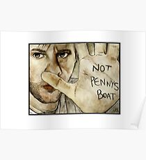 Not Pennys Boat Poster