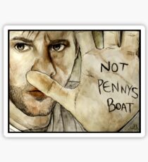 Not Pennys Boat Sticker