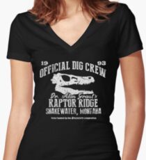 Raptor Ridge Women's Fitted V-Neck T-Shirt