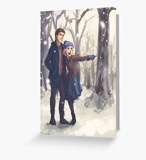 Snowy Day Greeting Card
