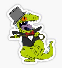 Fancy Reptar Die Rugrats Sticker