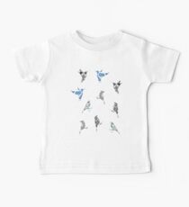 Blue Birds Baby Tee