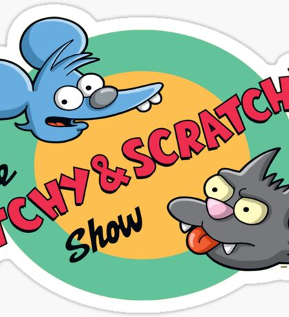 Itchy and Scratchy: Stickers | Redbubble