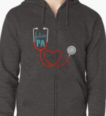 Future PA ( Physician Assistant ) Zipped Hoodie
