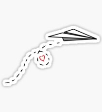 Paper Plane Sticker