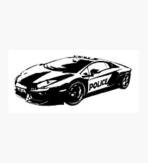 Police 01 Photographic Print