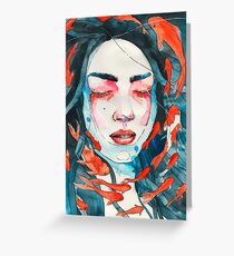 Only here for a minute Greeting Card