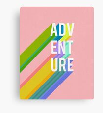 Adventure in Pink Canvas Print