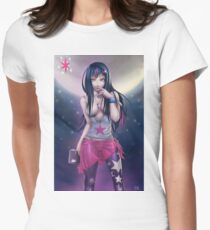 Pin-up MLP Twilight Sparkle Women's Fitted T-Shirt