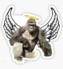Harambe Meme Design Sticker