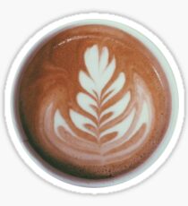 Latte Art Sticker