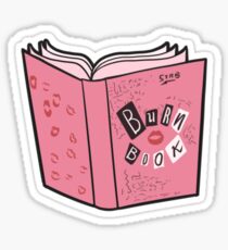 Mittlere Mädchen - Burn Book Sticker